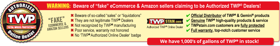 Official TWP Authorized Online Dealer Manufacturer